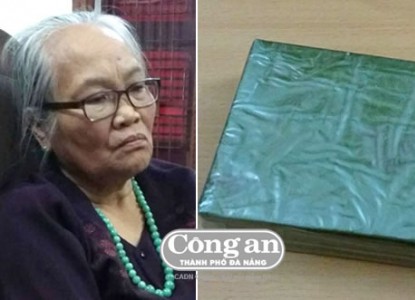 Giả vờ đi chùa, người phụ nữ 67 tuổi vận chuyển ma túy