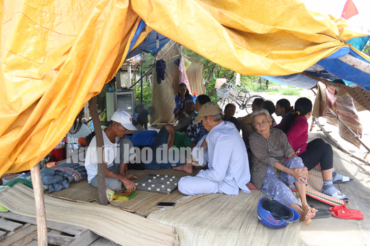Quảng Nam: Nhiều cụ già dựng lều phản ứng nhà máy thép suốt 3 tháng trời