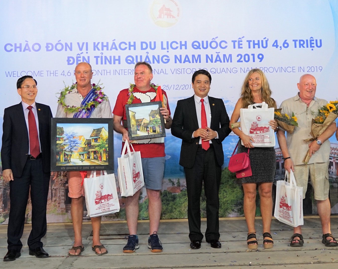 Quảng Nam đón vị khách quốc tế thứ 4,6 triệu
