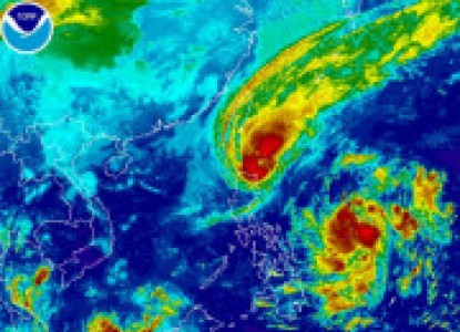 Diễn biến mới của bão Kalmaegi giật cấp 13 hoạt động gần Biển Đông