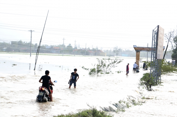 Thủy điện xả lũ, nguy cơ Quảng Nam ngập nặng